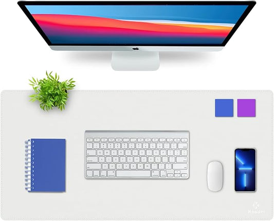 K KNODEL Desk Mat, Dual-Sided Office Desk Pad, Waterproof Desk Mat by K+KNODEL