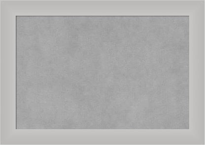 Amanti Art Silver Framed Magnetic Board 15x21 Small Vision Board by AmantiArt
