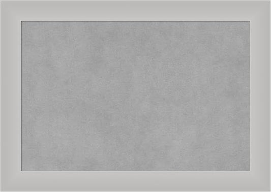 Amanti Art Silver Framed Magnetic Board 15x21 Small Vision Board by AmantiArt