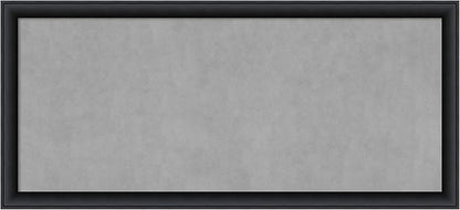 Amanti Art Black Framed Magnetic Board 23x51 Oversize Vision Board by AmantiArt