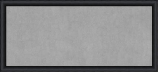 Amanti Art Black Framed Magnetic Board 23x51 Oversize Vision Board by AmantiArt