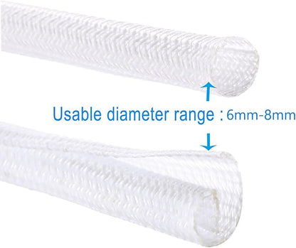 QCSIW 1/4" x50ft Split Sleeve Cable Organizer - Image 9