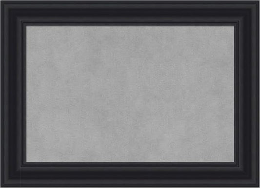Amanti Art Black Framed Magnetic Board 16x22 Small Vision Board by AmantiArt