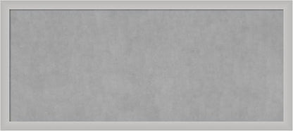 Amanti Art Silver Framed Magnetic Board 23x51 Oversize Vision Board by AmantiArt