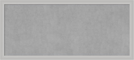 Amanti Art Silver Framed Magnetic Board 23x51 Oversize Vision Board by AmantiArt