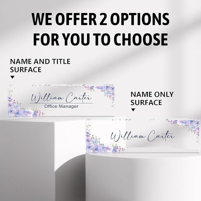 Personalized Name Plate for Desk Custom Acrylic Desk Name Plate Custom Employee - Image 6