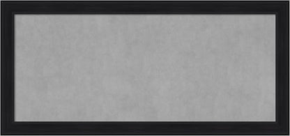 Amanti Art Black Framed Magnetic Board 25x53 Oversize Vision Board by AmantiArt