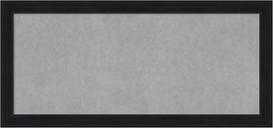 Amanti Art Black Framed Magnetic Board 25x53 Oversize Vision Board by AmantiArt
