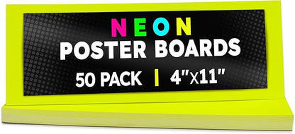 Hygloss Small Poster Board 4x11 - Image 7