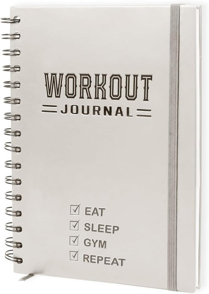 Nextnoid Hardcover Fitness Planner Workout Journal by Nextnoid
