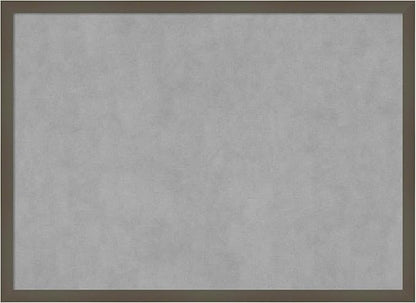 Amanti Art Grey Framed Magnetic Board 21x29 Medium Vision Board by AmantiArt