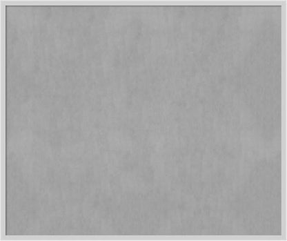 Amanti Art Silver Framed Magnetic Board 41x49 Oversize Vision Board by AmantiArt