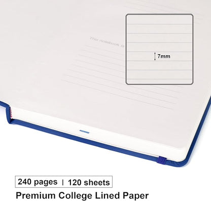 Comix Lined Journal Notebook for Women Men, Journaling Notebooks for Office - Image 3