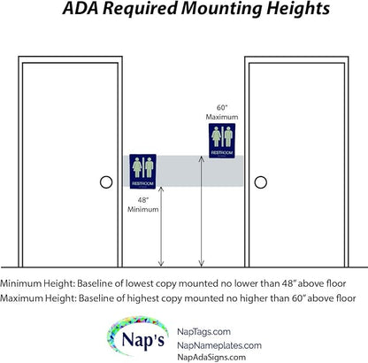NAP TAGS Exit Sign ADA Compliant - Image 4