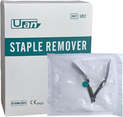 Skin Staple Removal Kit, Includes Staple Remover and Gauze Sponge - Image 6