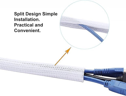 Pet-Proof Cable Sleeve 5/8" x5ft 2-PCS - Image 3