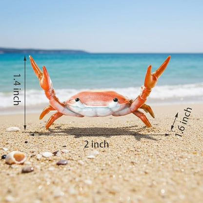 kirsaro 6PCS Desk Crab Pen Holder, Office Realistic Deskcrab Spoon Pencil Holder - Image 4