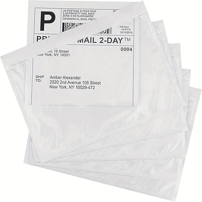 Shipping Labels Sleeves, Packing Slip Envelope Pouches 7.5" x 5.5" Packing List - Image 6