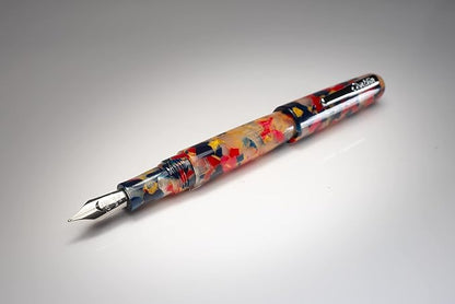 Conklin All American Fountain Pen in Old Glory – Broad Nib, Patriotic Red - Image 5