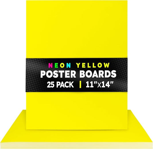 Hygloss Medium Poster Board 11x14 by HyglossProductsInc