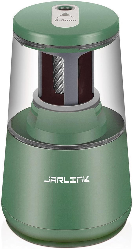 JARLINK Electric Pencil Sharpener, Heavy-Duty Helical Blade to Fast Sharpen by JARLINK