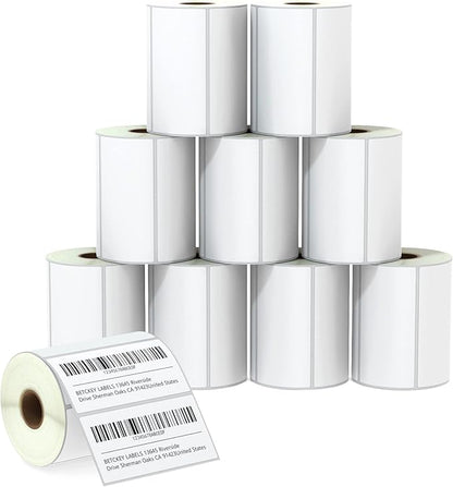 BETCKEY - 4" x 2" Barcode Shipping & Multipurpose Labels Compatible by BETCKEY