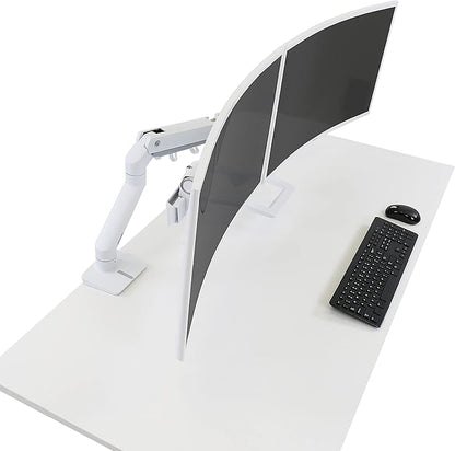 Ergotron – HX Dual Monitor Arm, VESA Desk Mount – - Image 2