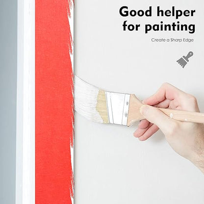 KIWIHUB Red Painters Tape, 1 inch x 60 Yards - Image 3