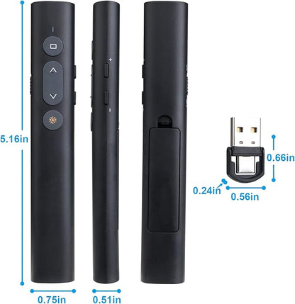 Presentation Clicker Presentation Remotes, Type C/USB A 2 in 1 Pointer - Image 7