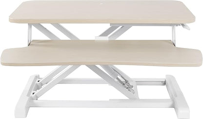 VIVO 26 inch Desk Converter, K Series, Height Adjustable Sit to Stand Riser by VIVO