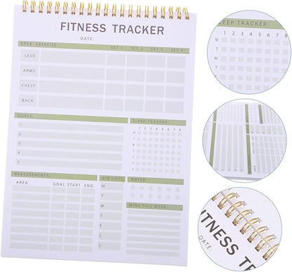 Mipcase Fitness Agenda Notebook Portable Workout Log - Image 3