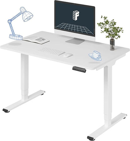FLEXISPOT E6 3-Stage Dual Motor Electric Standing Desk 48 x 30 Sit Stand Up Desk by FlexiSpot