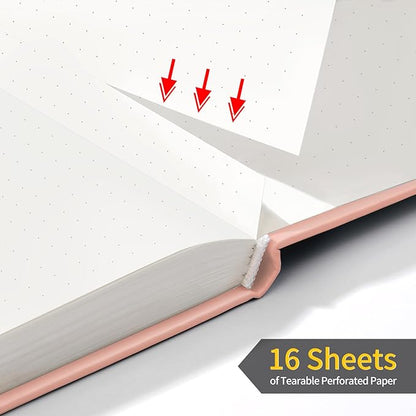 Annecy Numbered Bullet Dotted Journal Notebook, Medium 5.5x 8.25, 160 Pages - Image 4