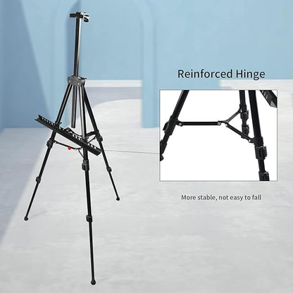Art Artist Easel Stand for Displaying, RRFTOK Metal Tripod Adjustable Easels - Image 5