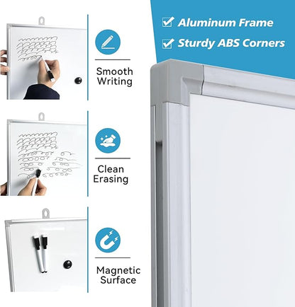 Magnetic Writeboard 24X36 Dry Erase Board Hanging & Wall Mounted Whiteboard S - Image 3