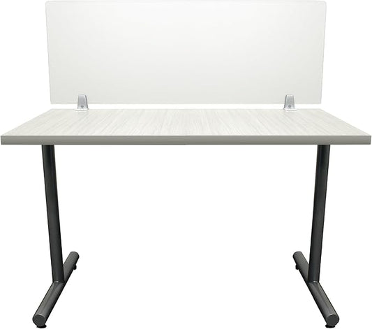 OBEX Clear Acrylic Desk Mounted Privacy Panel by OBEX