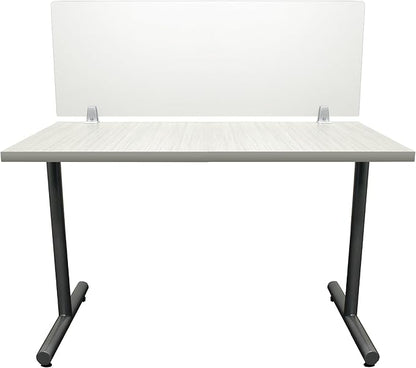 OBEX Frosted Acrylic Desk Mounted Privacy Panel by OBEX