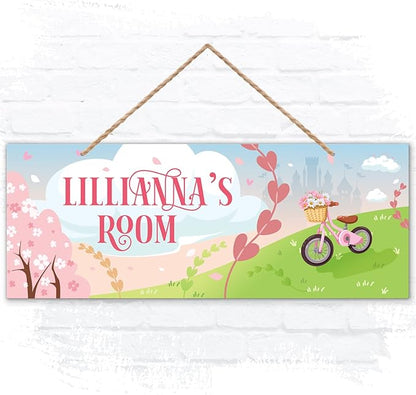 Custom Girl/Boy Name Sign Personalized Children Decor Bedroom Sign by SigoSigns