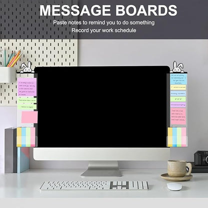 Office Desk Accessories 2pcs Multifunction Computer Monitor Memo Board - Image 6