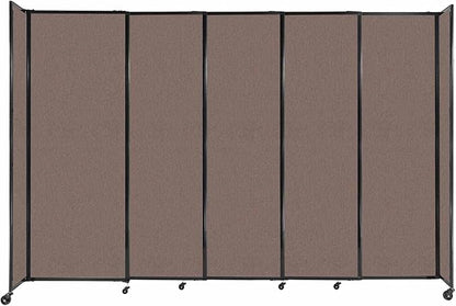 Versare Straightwall Sliding Portable Wall Partition | Freestanding Office by VERSARE