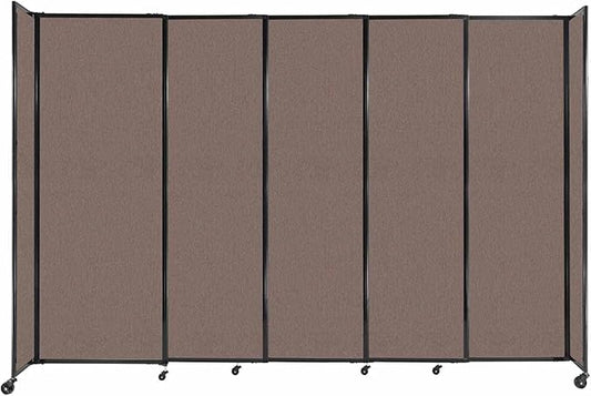 Versare Straightwall Sliding Portable Wall Partition | Freestanding Office by VERSARE