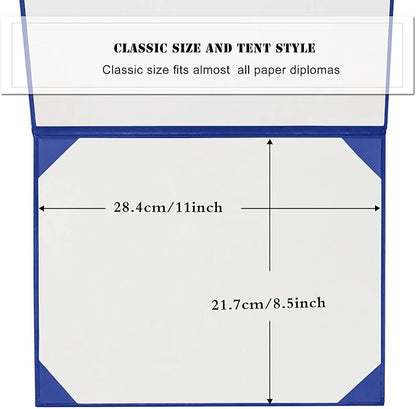 Diploma Cover 8.5” x11” Diploma Holder of Graduation Leatherette Padded - Image 3