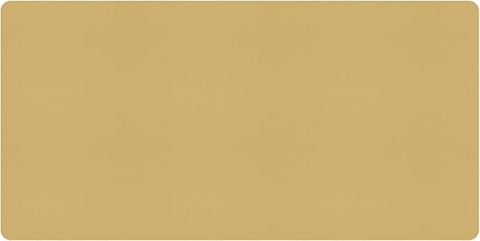 Bloss Light Yellow Desk Mat 31.5"x15.7", Desk Matt by Bloss