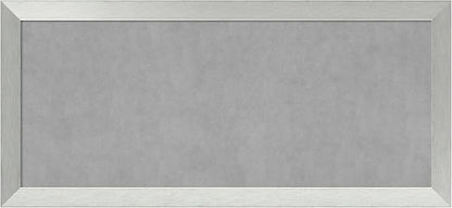 Amanti Art Silver Framed Magnetic Board 24x52 Oversize Vision Board by AmantiArt