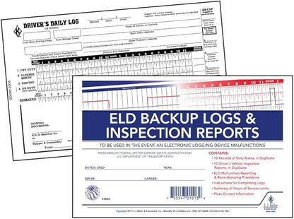 ELD Backup Driver Log Book 10-pk. - Image 3