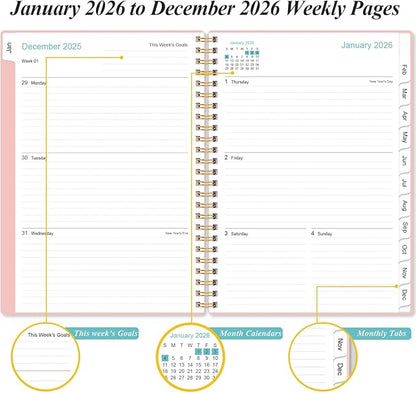 2026 Planner - Planner 2026 from January 2026 - December 2026, Weekly & Monthly - Image 3