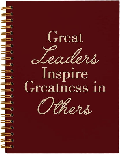 OXW Red Meeting Notebooks for Work, Leadership Gifts Office Work Notebook by Unknown