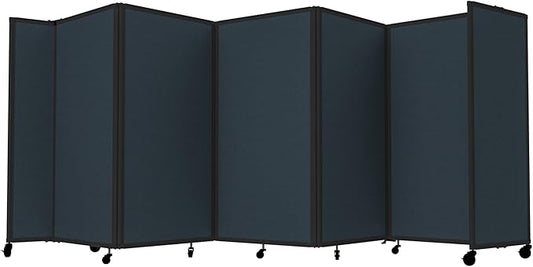 Versare Room Divider 360 Portable Wall Partition | Folding Panels | Large by VERSARE