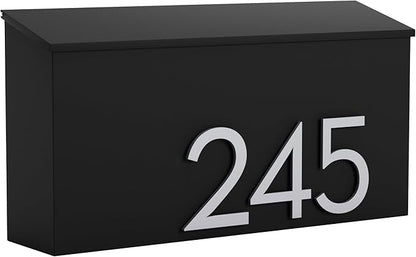 post & porch The OG Mailbox | Wall Mounted Mailbox | Black/Brown/White/Grey by postporch