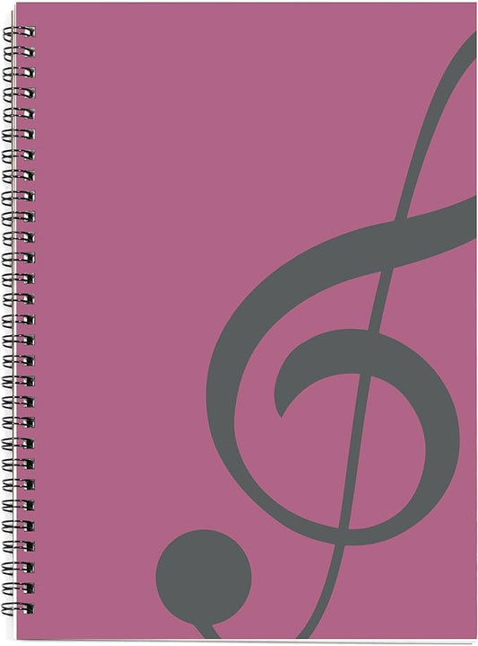 MAXCURY Blank Sheet Music Composition Manuscript Staff Paper Art Music Notebook by MAXCURY